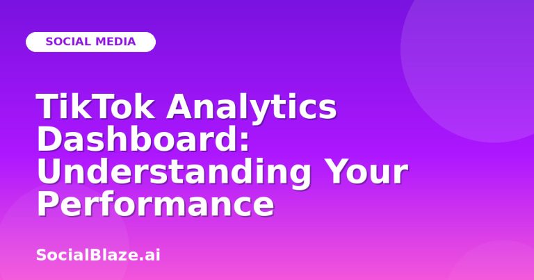 Tiktok Analytics Dashboard: Understanding Your Performance Tiktok Analytics Dashboard: Understanding Your Performance