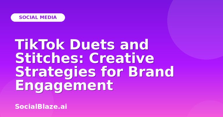 Tiktok Duets And Stitches: Creative Strategies For Brand Engagement Tiktok Duets And Stitches: Creative Strategies For Brand Engagement