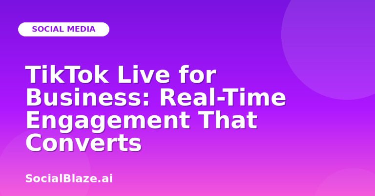 Tiktok Live For Business: Real-Time Engagement That Converts Tiktok Live For Business: Real-Time Engagement That Converts